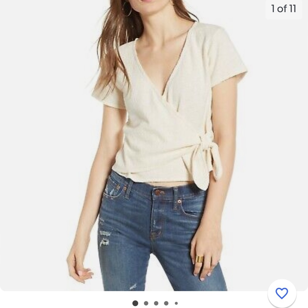 Madewell Texture & Thread Wrap 100% Cotton